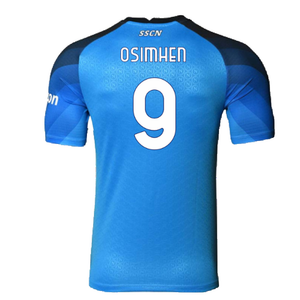 Napoli 2022-23 Player Issue Home Shirt (XL) (Good) (Osimhen 9)_1