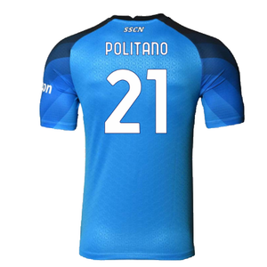 Napoli 2022-23 Player Issue Home Shirt (S) (Excellent) (Politano 21)_1