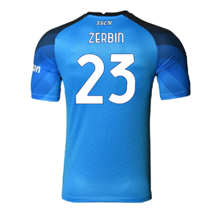 Napoli 2022-23 Player Issue Home Shirt (XXL) (Excellent) (Zerbin 23)_1