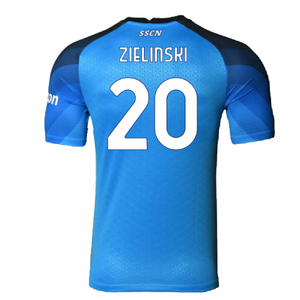 Napoli 2022-23 Player Issue Home Shirt (S) (Very Good) (Zielinski 20)_1