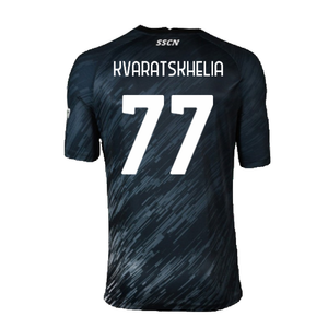 Napoli 2022-23 Third Shirt (L) (Good) (Kvaratskhelia 77)_1