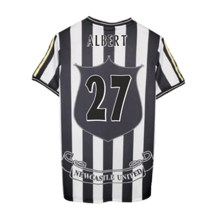 Newcastle United 1997-99 Home Shirt (XL) (Excellent) (Albert 27)_1