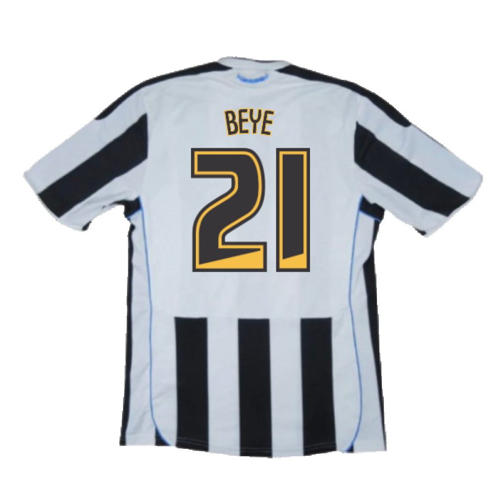 Newcastle United 2009-10 Home Shirt (S) (Excellent) (Beye 21)_1
