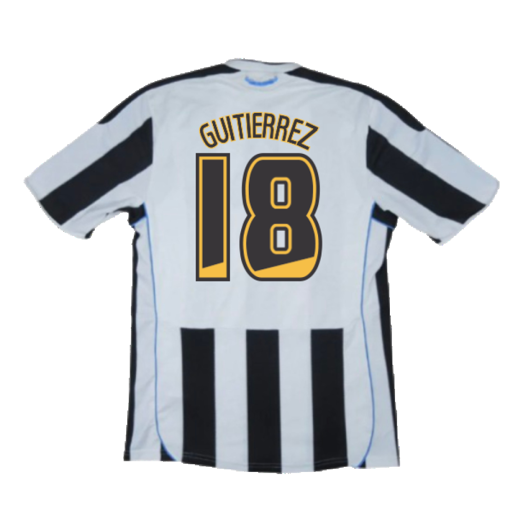 Newcastle United 2009-10 Home Shirt (S) (Excellent) (Guitierrez 18)_1