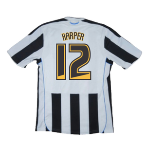 Newcastle United 2009-10 Home Shirt (S) (Excellent) (Harper 12)_1