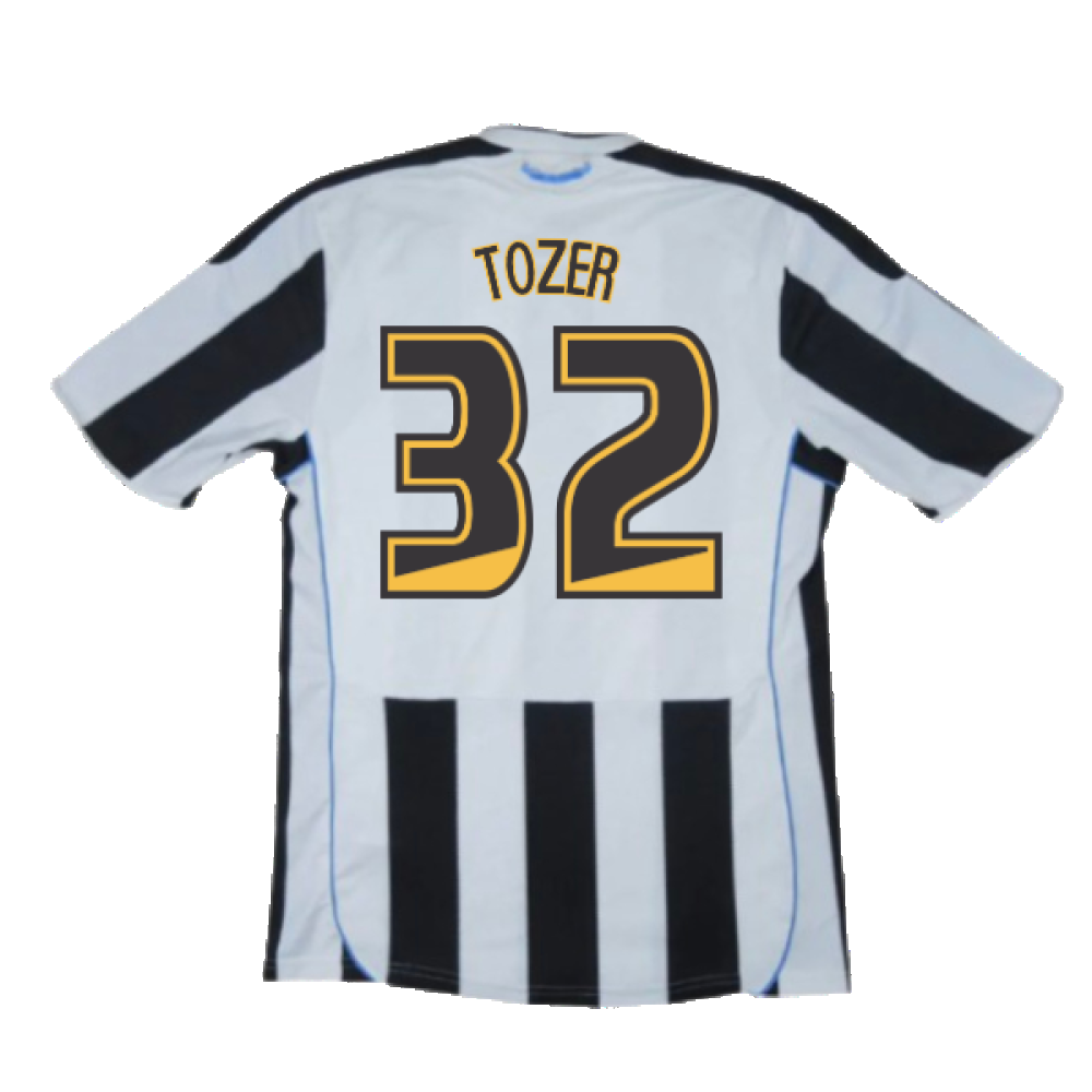 Newcastle United 2009-10 Home Shirt (S) (Excellent) (Tozer 32)_1