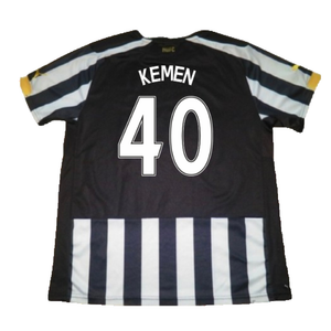 Newcastle United 2014-15 Home Shirt (L) (Good) (Kemen 40)_1