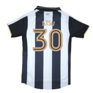 Newcastle United 2016-17 Sponsorless Home Shirt (M) (Excellent) (Atsu 30)_1