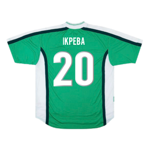 Nigeria 1998-1999 Home Shirt (Excellent) (Ikpeba 20)_1