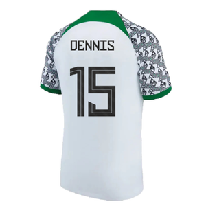 Nigeria 2021-2023 Away Shirt (L) (Excellent) (DENNIS 15)_1