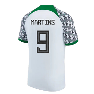 Nigeria 2021-2023 Away Shirt (M) (Excellent) (MARTINS 9)_1