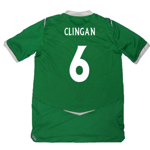 Northern Ireland 2008-09 Home Shirt (Excellent) (Clingan 6)_1