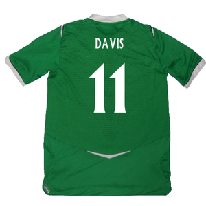 Northern Ireland 2008-09 Home Shirt (Excellent) (Davis 11)_1