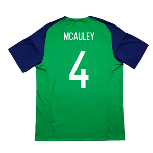 Northern Ireland 2016-17 Home Shirt (S) (Excellent) (McAuley 4)_1