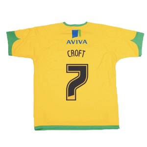 Norwich 2008-2010 Home Shirt (Good) (Croft 7)_1