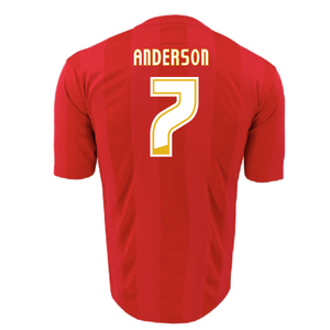 Nottingham Forest 2010-11 Home Shirt (Excellent) (ANDERSON 7)_1