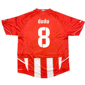 Olympiakos 2010-11 Home Shirt (M) (Good) (Dudu 8)_1