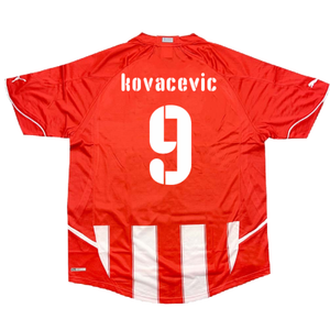 Olympiakos 2010-11 Home Shirt (M) (Good) (Kovacevic 9)_1