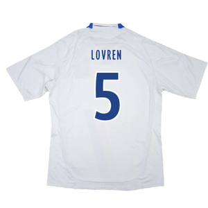 Olympique Lyon 2010-11 Home Shirt (Good) (Lovren 5)_1