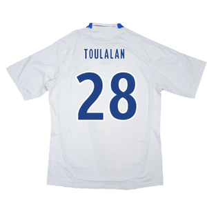 Olympique Lyon 2010-11 Home Shirt (Good) (Toulalan 28)_1