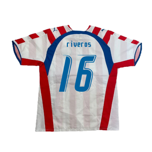 Paraguay 2006-07 Home Shirt (L) (Excellent) (RIVEROS 16)_1