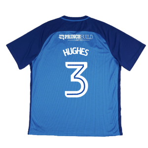 Peterborough United 2017-18 Home Shirt (M) (Excellent) (Hughes 3)_1