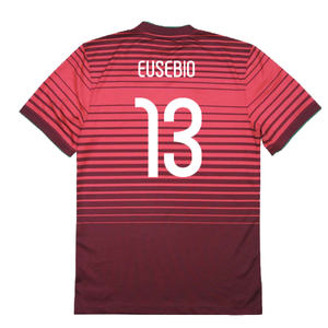 Portugal 2014-15 Home Shirt (XL) (Good) (Eusebio 13)_1