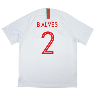 Portugal 2018-19 Away Shirt (L) (B Alves 2) (Good)_1