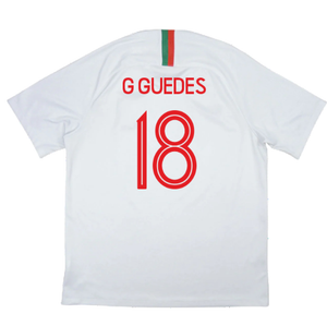 Portugal 2018-19 Away Shirt (L) (G Guedes 18) (Good)_1