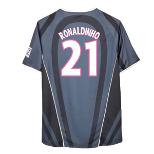 PSG 2001-02 Third Shirt (XXL) (Very Good) (RONALDINHO 21)_1