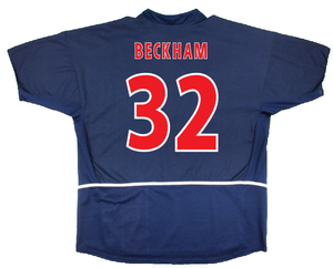 PSG 2002-03 Home Shirt (Very Good) (BECKHAM 32)_1