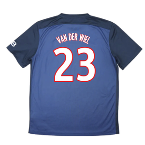 PSG 2015-16 Home Shirt (XL) (Mint) (Van Der Wiel 23)_1