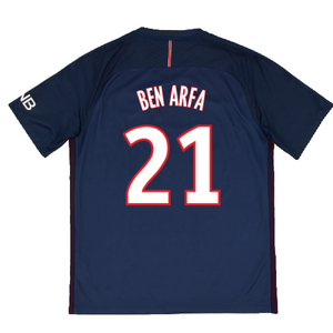 PSG 2016-17 Home Shirt (S) (Very Good) (Ben Arfa 21)_1