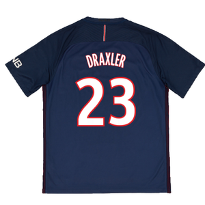 PSG 2016-17 Home Shirt (S) (Very Good) (Draxler 23)_1