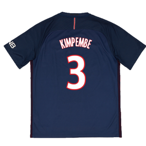 PSG 2016-17 Home Shirt (M) (Good) (Kimpembe 3)_1