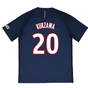 PSG 2016-17 Home Shirt (L) (Excellent) (Kurzawa 20)_1