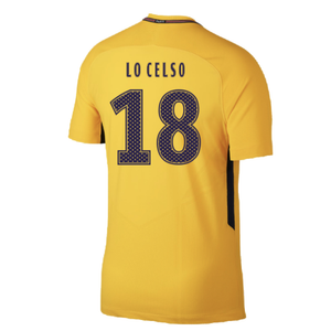 PSG 2017-18 Away Shirt (S) (Fair) (Lo Celso 18)_1