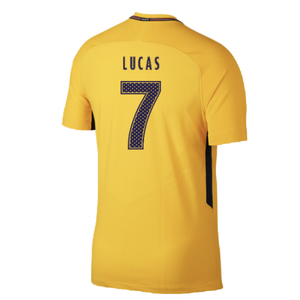 PSG 2017-18 Away Shirt (S) (Fair) (Lucas 7)_1