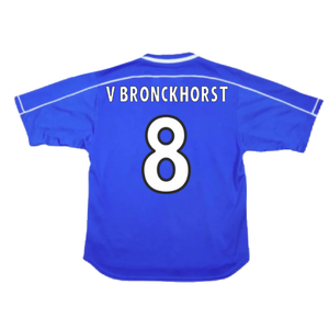 Rangers 1999-01 Home Shirt (M) (Excellent) (V Bronckhorst 8)_1