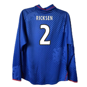 Rangers 2002-2003 Long Sleeved Home Shirt (XL) (Excellent) (Ricksen 2)_1