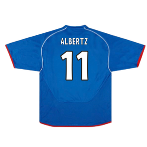 Rangers 2005-06 Home Shirt (Very Good) (ALBERTZ 11)_1