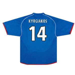 Rangers 2005-06 Home Shirt (XL) (Very Good) (Kyrgiakos 14)_1