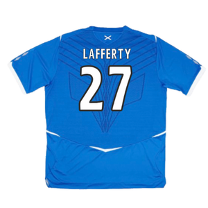 Rangers 2008-09 Home Shirt (Very Good) (Lafferty 27)_1