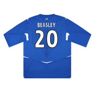 Rangers 2008-09 Home L/S Shirt (M) (Excellent) (Beasley 20)_1