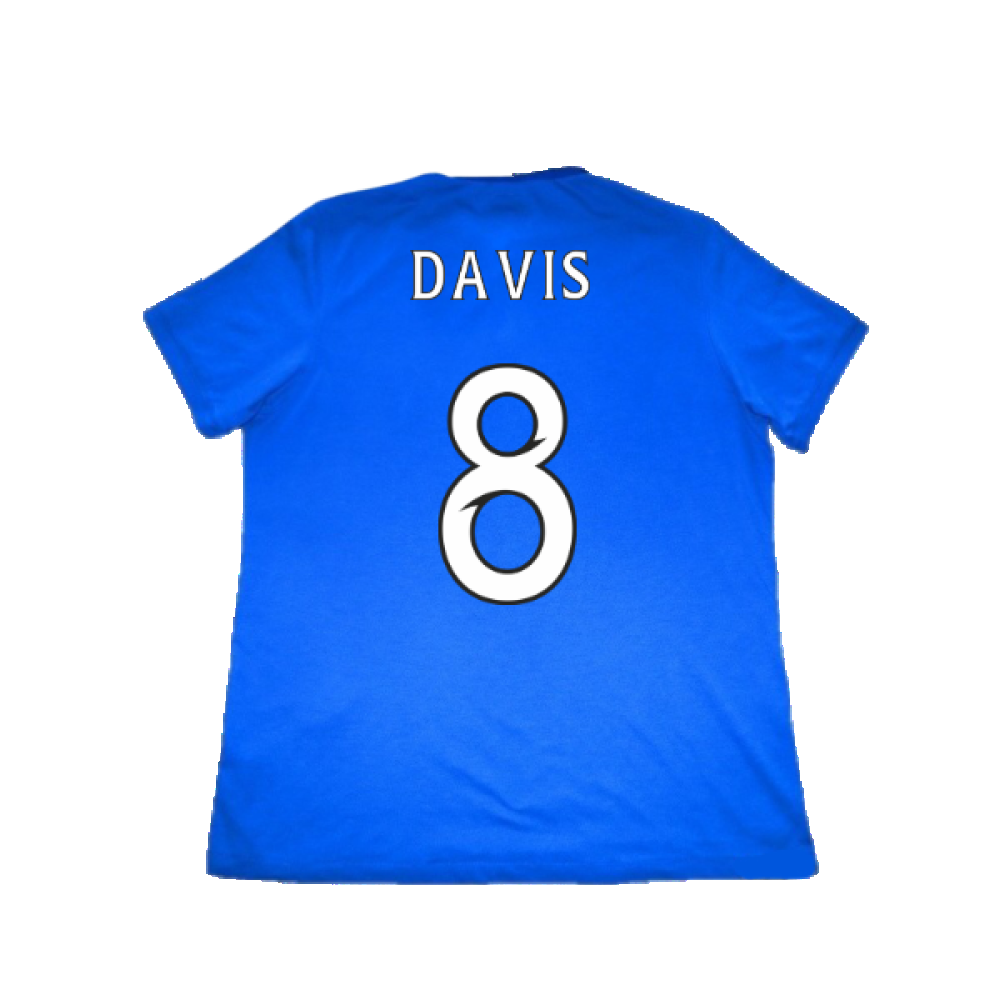 Rangers 2010-11 Home Shirt (Very Good) (Davis 8)_1