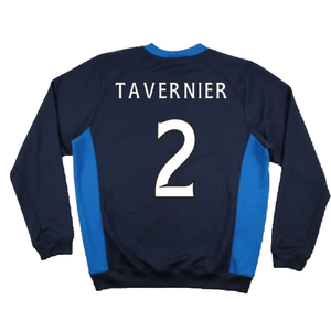 Rangers 2010-12 Long Sleeve Umbro Training Shirt (XL) (TAVERNIER 2) (Excellent)_1