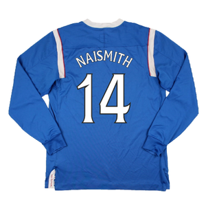 Rangers 2011-12 Home Long Sleeve Shirt (Sponsorless) (S) (Good) (Naismith 14)_1