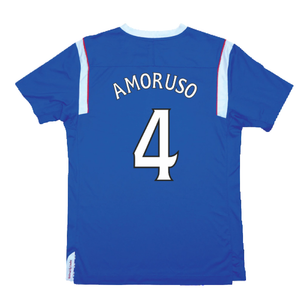 Rangers 2011-12 Home Shirt (S) (Excellent) (Amoruso 4)_1