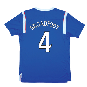 Rangers 2011-12 Home Shirt (Good) (Broadfoot 4)_1