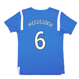 Rangers 2011-12 Home Shirt (M) (Excellent) (McCulloch 6)_1